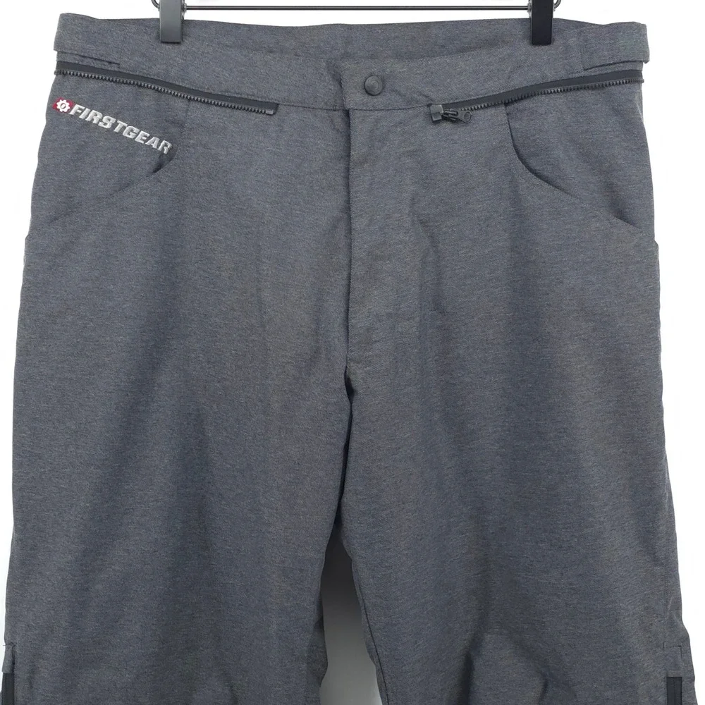 Firstgear Mens Pants TPG Escape 36 Gray Motorcycle Touring Biker Technical